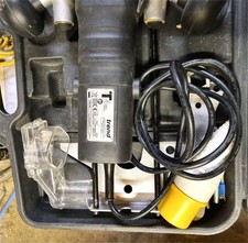 Trend T tech T4EL Router 850W (115 Volt) with case,Side fence,manual & some bits