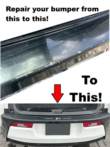 Bmw rubber rear bumper - rear,