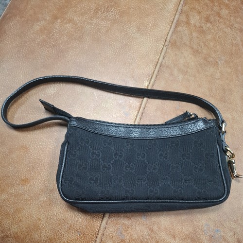 Vtg gucci black monogram - vtg,