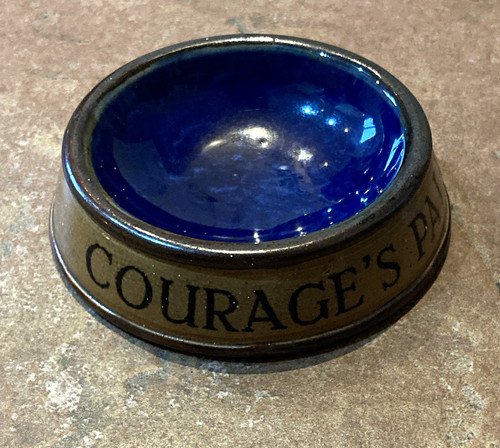 Courage ale ceramic round - ceramic,