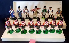 Napoleonic Style Painted Plastic Soldier Collection