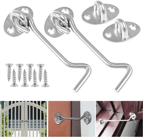 Cabin hook and - and, iron