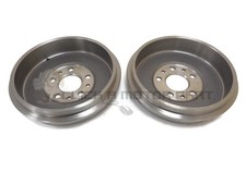 Rear 2 Brake Drums Set For