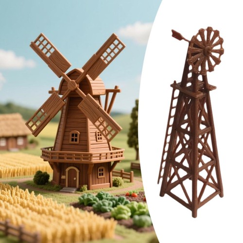 Scale farm windmill - ho,