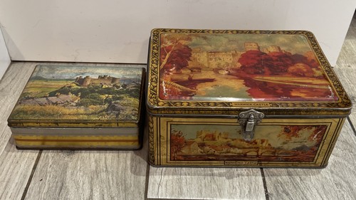 Vintage tins bluebird - x, tins-