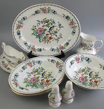 Aynsley Pembroke Serving Salad Bowl, Gravy Boat, Milk Jug and other items