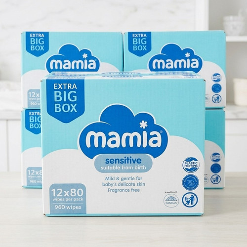 Mamia sensitive baby - sensitive, wipes