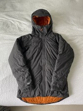 Men’s RAB Valiance Jacket Grey/Orange Size Small