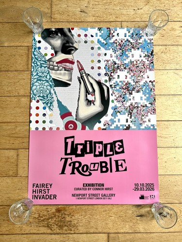 Triple trouble poster pink - triple,
