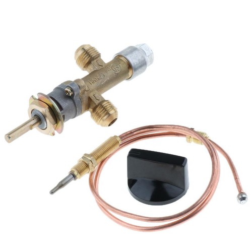 Gas control valve with - control,