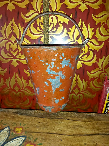 Vintage metal riveted indian - vintage,