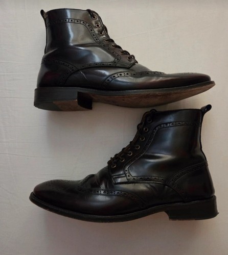 Mod shoes burgundy brogue - mod,