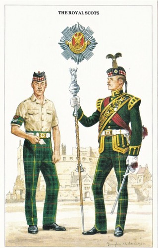 The royal scots - royal, regimental