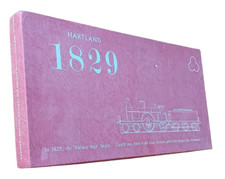 Vintage 1974 Hartland 1829 Railway board game - Looks complete & hardly used!