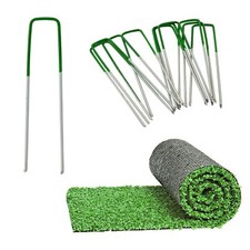 Artificial grass pins - grass, (green)