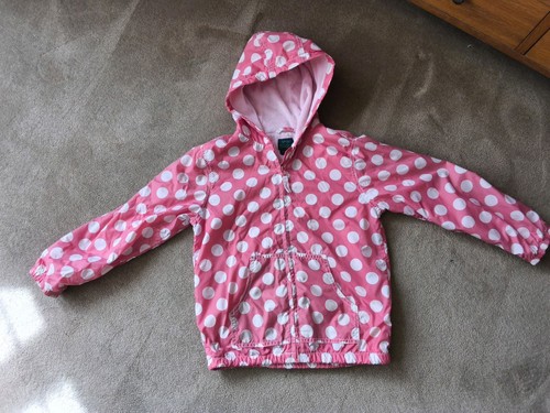 Boden girls rain coat size - rain, 7-8
