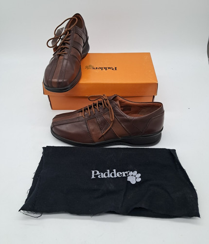 Ladies padders brown leather - padders,