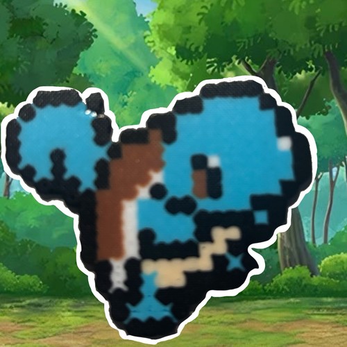 Squirtle pokémon perler - squirtle,