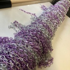 W100x L210 cm Door Fly Chain Screen Aluminium Curtain Metal Insects Butcher 1a