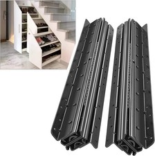 Heavy Duty Drawer Runners Under Stairs 400-900mm 120kg Load Capacity Undermount