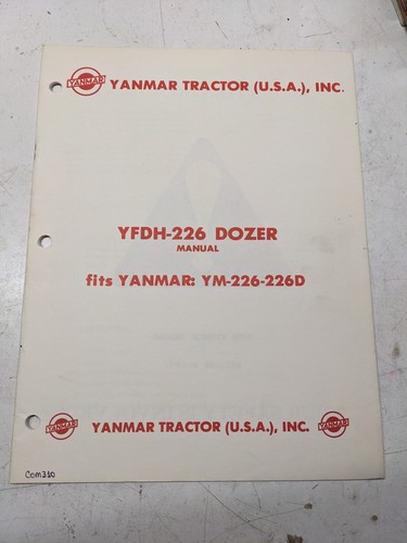 Yanmar tractor parts list - yanmar,
