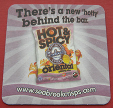 Seabrook Crisps Beer Mat