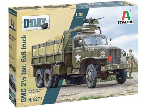 Italeri 6271 gmc 5 ton - italeri, 2.5
