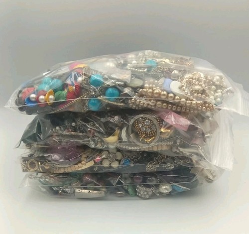 4kg broken jewellery job lot - broken,