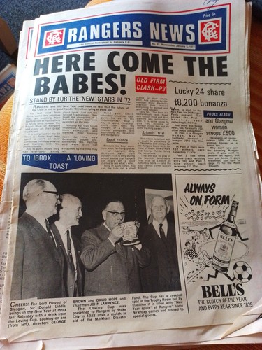 Rangers news 1972 no - ,