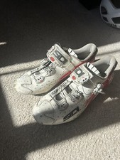 Sidi Wire Carbon Vernice Size 44 White/Red