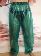 PVC Jogging Rain Pants Rubber