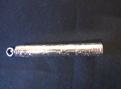 Solid silver large ornate - solid,
