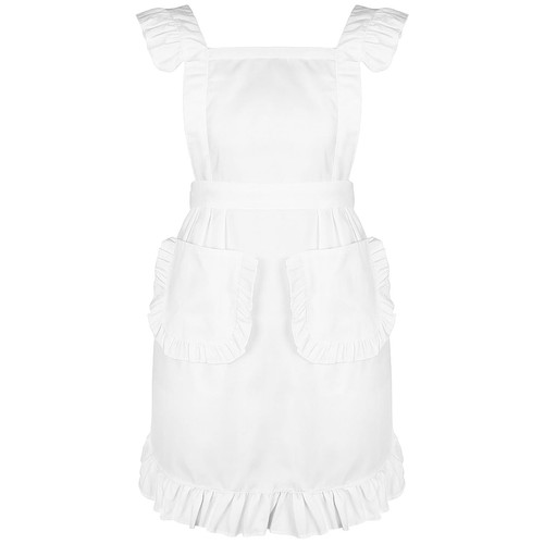 Tucnoeu ruffle retro - retro, apron