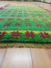 Green Star Antique Runner Rug