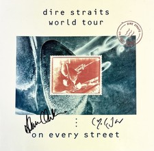 Dire Straits - Signed Autograph - Concert Tour Programme