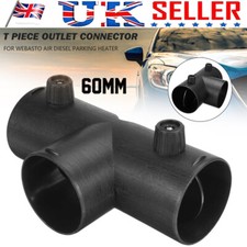 60mm Air Vent Ducting T Piece