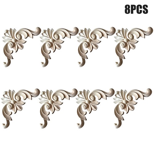 8pcs wooden carved corner - 8pcs,