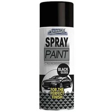 400ml Black Gloss Spray Paint Aerosol Can Car Pride Car Van Bike