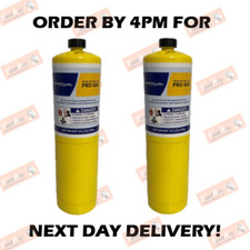 MAPP MAP PRO PLUS GAS DISPOSABLE BOTTLE PLUMBERS BURNER CYLINDER 400G 1,2,3,6,12