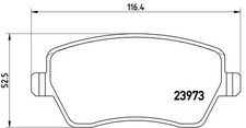 FRONT BRAKE PAD SET DISC BRAKE