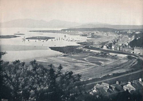 Millport from east 1895 - from,