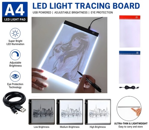Led drawing copy board - drawing,