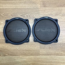 vibe slick 5.25 inch speaker grills new never used stylish grills 