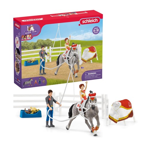 Schleich horse vaulting - set, 18