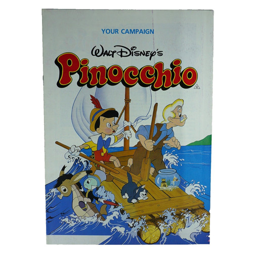 Vintage pinocchio walt - vintage,