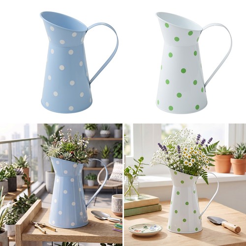 Vintage chic flower - jug, vases