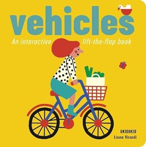Vehicles board books okidokid - books,