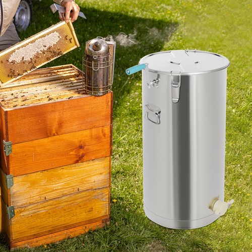Manual honey extractor - manual, frame