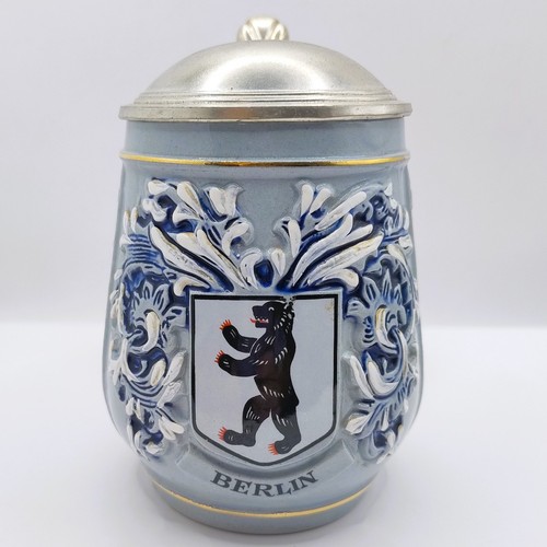 German city beer stein mug - city,