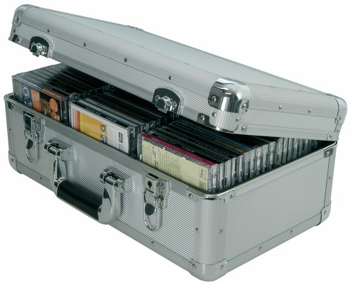 Aluminium flight cases - cd,